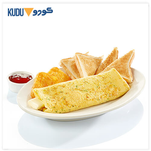 Kudu KSA Web Design, Web Maintenance, Mobile App Omelette and Toast Dish